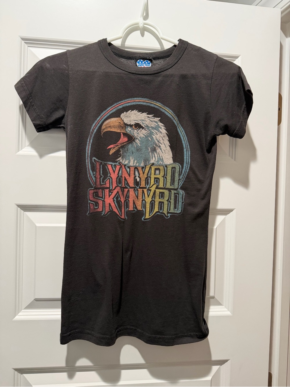 Junk Food Clothing Black Lynyrd Skynyrd Eagle Graphic Tee